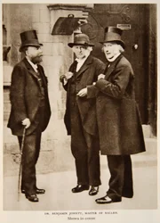 Dr. Benjamin Jowett, Master of Balliol, Fotografie aus The Times